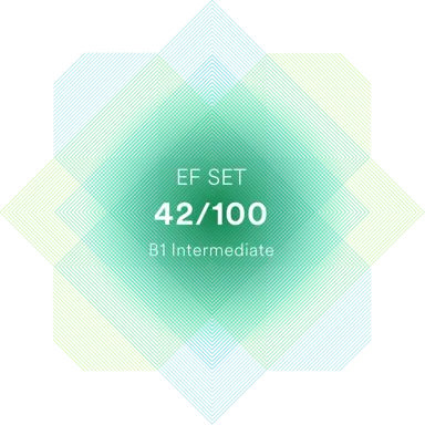 EF SET score